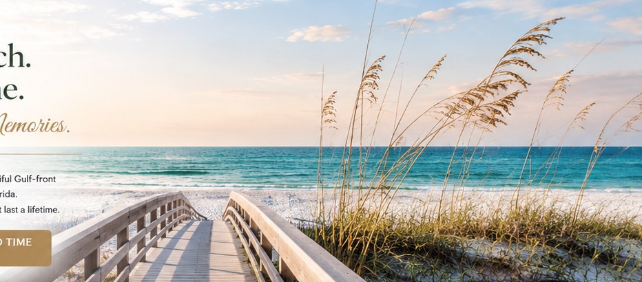 Boardwalk to the beach on Navarre Beach
